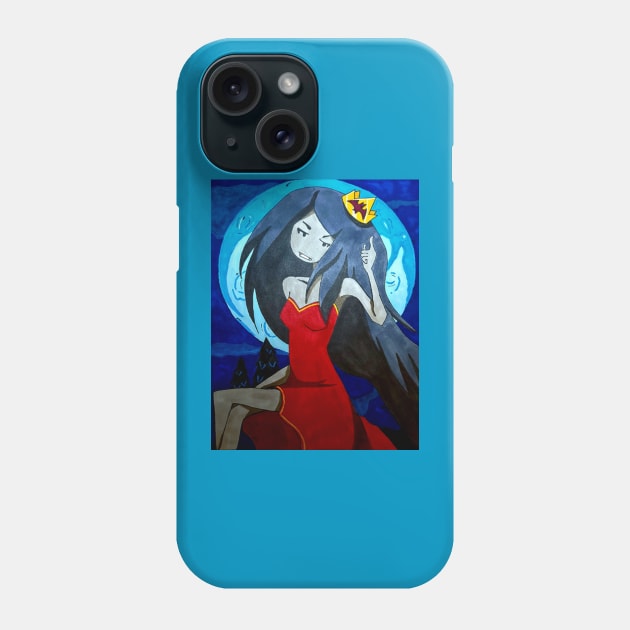 Queen Marceline Phone Case by Retro in Red