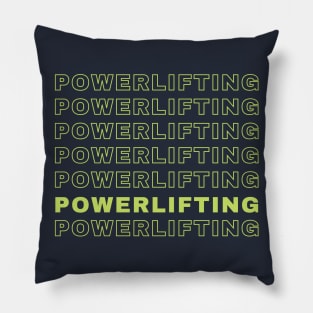 Powerlifting Repetitive Pillow