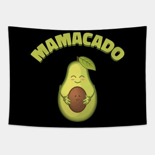 Mamacado Avocado Mama Funny Gift Tapestry