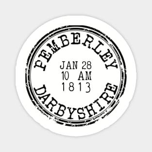 Pemberley Stamp Magnet