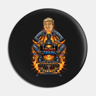 Trump Train - 2024 President Election Pin