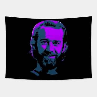 George Carlin Retro Color Art Tapestry