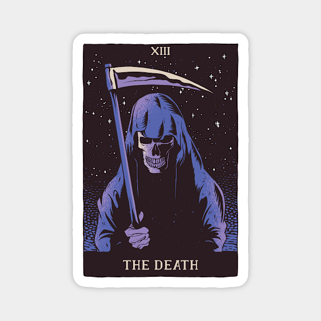 Grim Reaper Death Tarot Card Death Tarot Card TeePublic