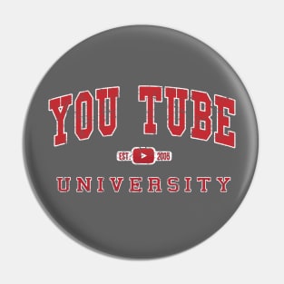 YouTube University Pin