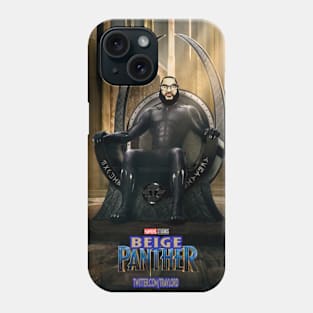 Beige Panther Phone Case