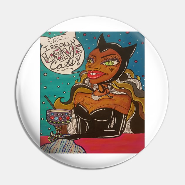 Blind Date Pin by QueenCosmo