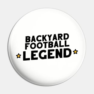 Backyard Football Legend Pin