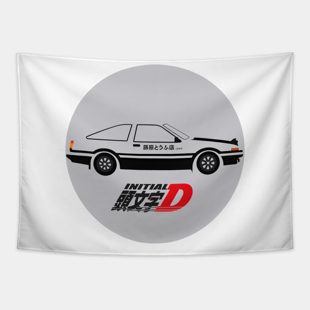 Initial D Tapestry by ANDXS