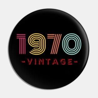 Vintage 1970 Retro Pin