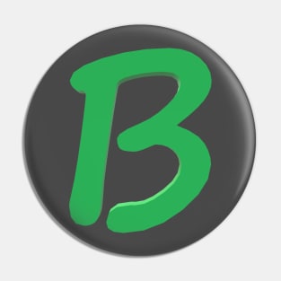 Letter B Pin