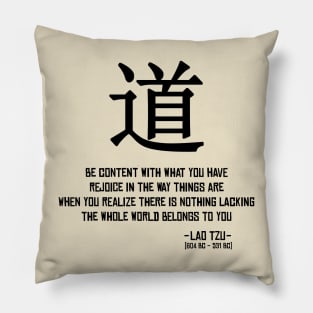 Taoistic wisdom Pillow