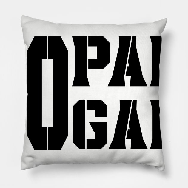 No Pain No Gain Pillow by PAULO GUSTTAVO