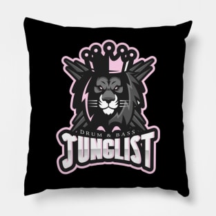 JUNGLIST - Lion Crown logo Pillow