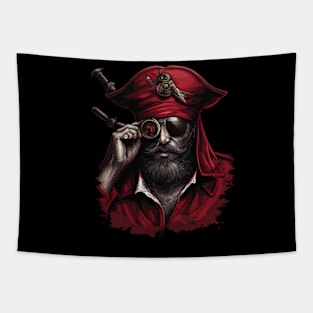 Ahoy Matey! Pirate Tapestry