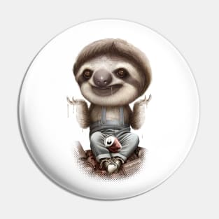 sloth don't care Pin