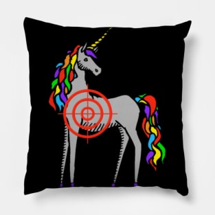 Unicorn Installing Muscles Please Wait TShirt Pillow