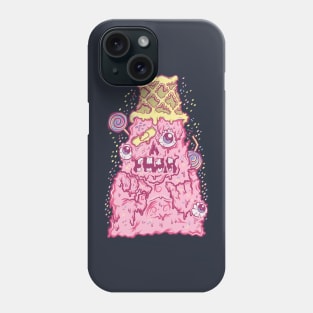 ice cream monster Phone Case