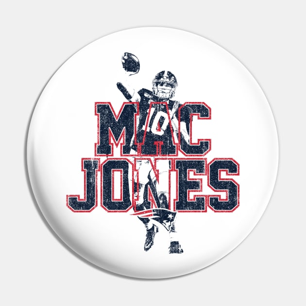 Mac Jones (Variant) Pin by huckblade