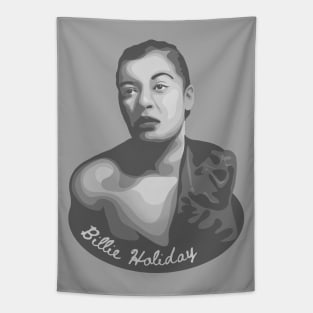 Billie Holiday Portrait Tapestry