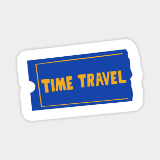 Time Travel Blockbuster Parody Magnet