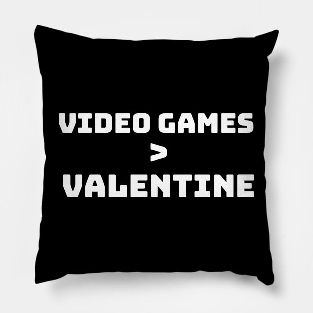 Video Game > Valentine Pillow by Mint Tee