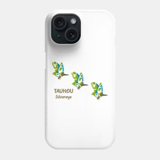 Silvereye TAUHOU New Zealand Bird Phone Case