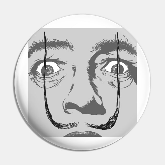 Salvador Dali Pin by Sam Esq.