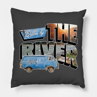 Visit The River Pillow