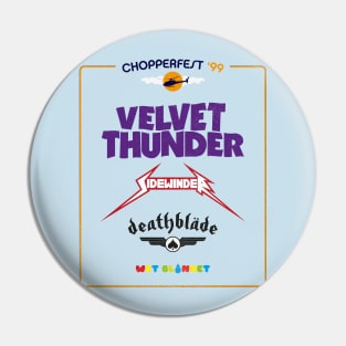 Velvet Thunder Pin