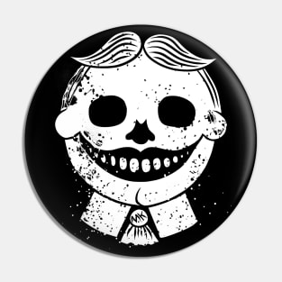 Tillie Skull Asbury Park NJ Icon Pin