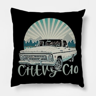 Chevy C-10 Pillow