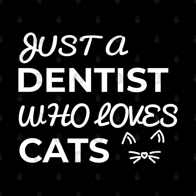 dentist cat by Elhisodesigns