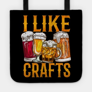 I Like Like Crafts - IPA Ale Beer drinking and brewing product Tote