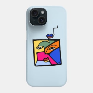 Picasso Inspired Painting (Square Dance) Phone Case