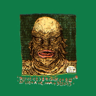 Creature from the Black Lagoon, by Maximiliano Lopez Barrios T-Shirt