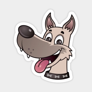 Happy Dog Magnet