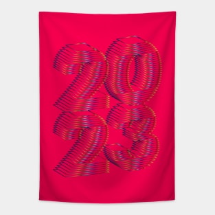 2023 retro color 1.0 Tapestry