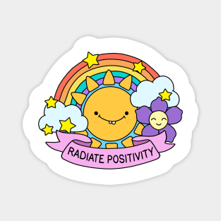 Radiate Positivity Magnet