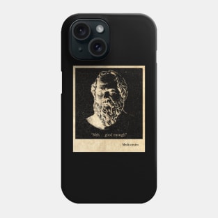 Mediocrates Vintage Style Phone Case