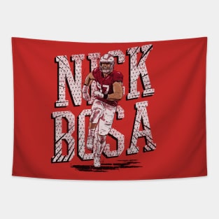 Nick Bosa San Francisco Player Name Tapestry