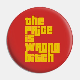 The Price Is Wrong Happy Gilmore Pin