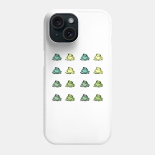 Mini Frogs Bundle - greens Phone Case