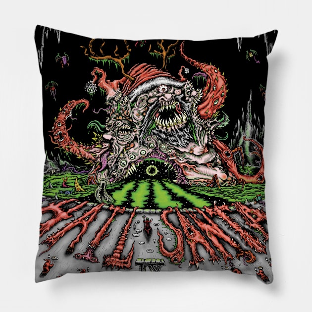 Hail Santa 9 Pillow by DÜFF