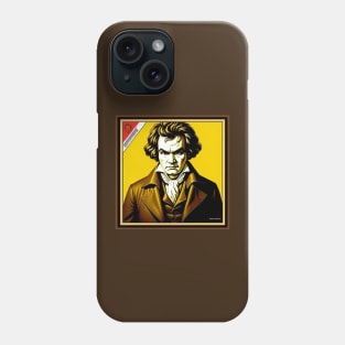 Beethoven Vinyl Record Album Cover II Phone Case