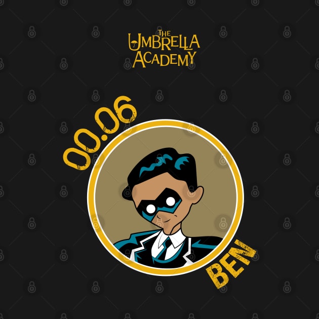 UMBRELLA ACADEMY: BEN CARTOON by FunGangStore