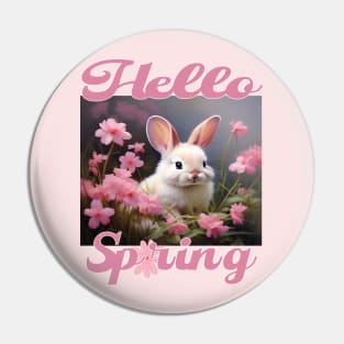 Hello Spring Pin