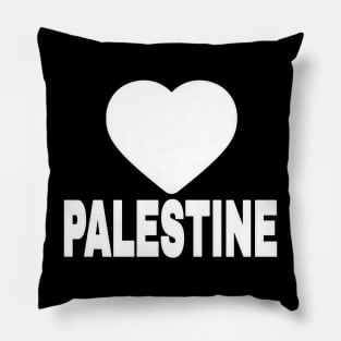 🤍 PALESTINE - White - Front Pillow