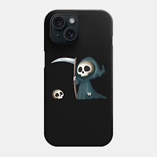 Cute Kawaii Grim Reaper Phone Case