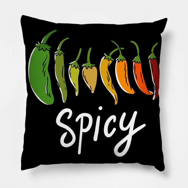 Spicy Chili Pillow by CreativeGiftShop