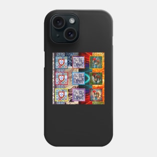 Portuguese folk art Phone Case